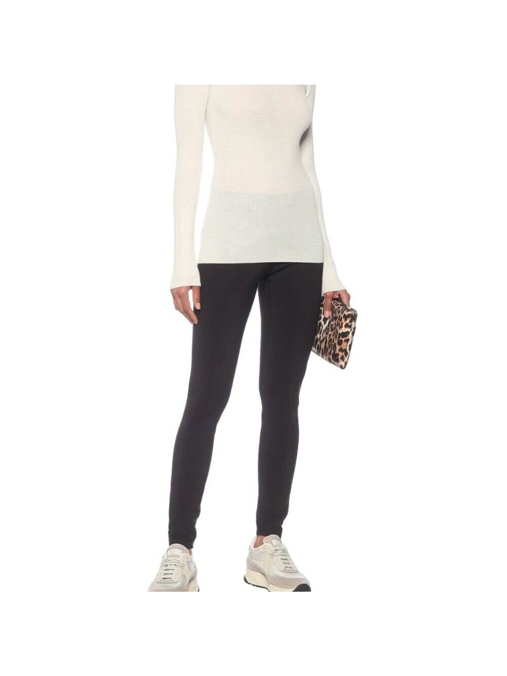 Wardrobe.NYC Stretch Jersey Leggings - Black - Size XS
